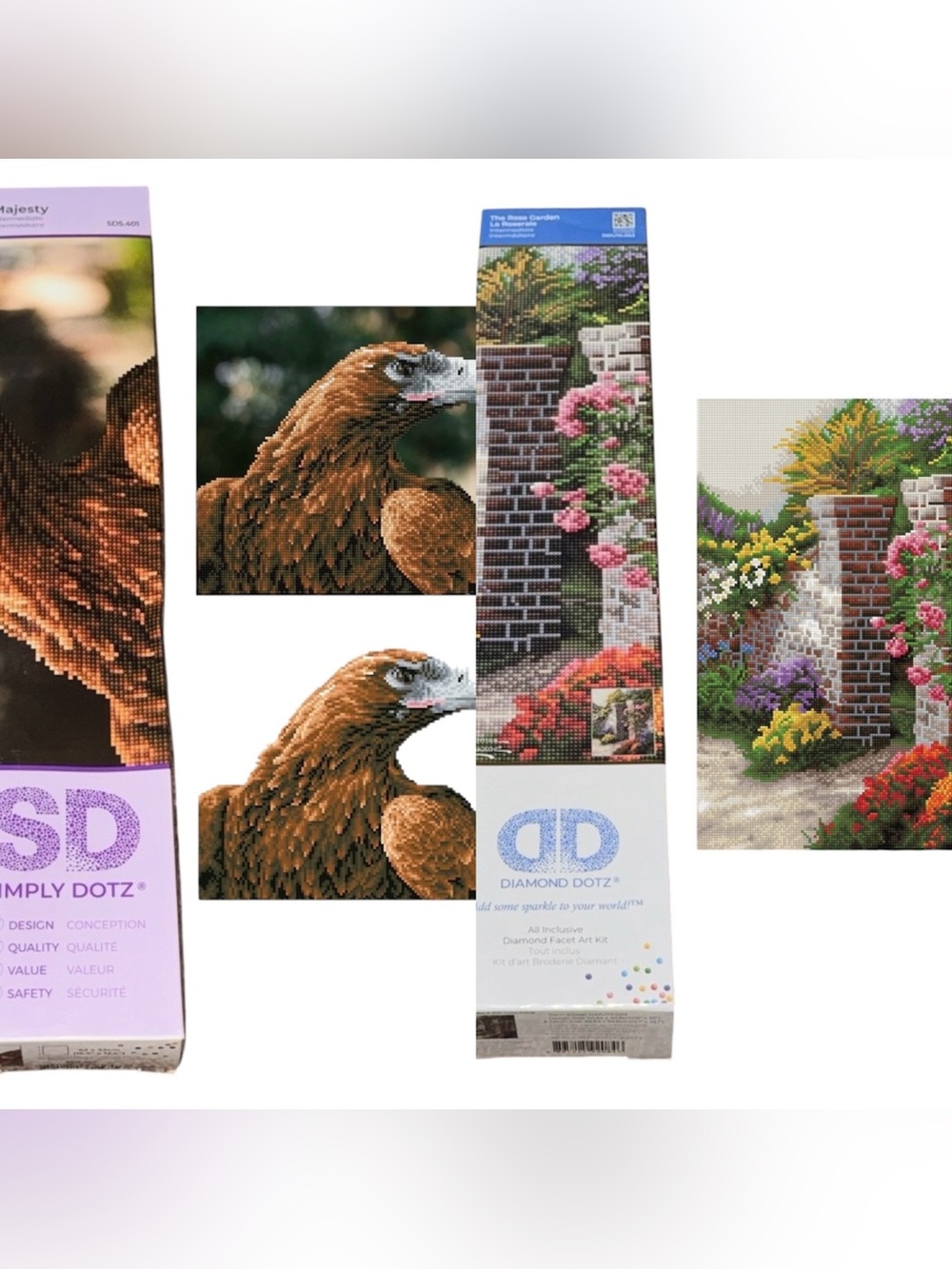 Diamond Dotz Diamond Art Kit Bundle Diamond Painting